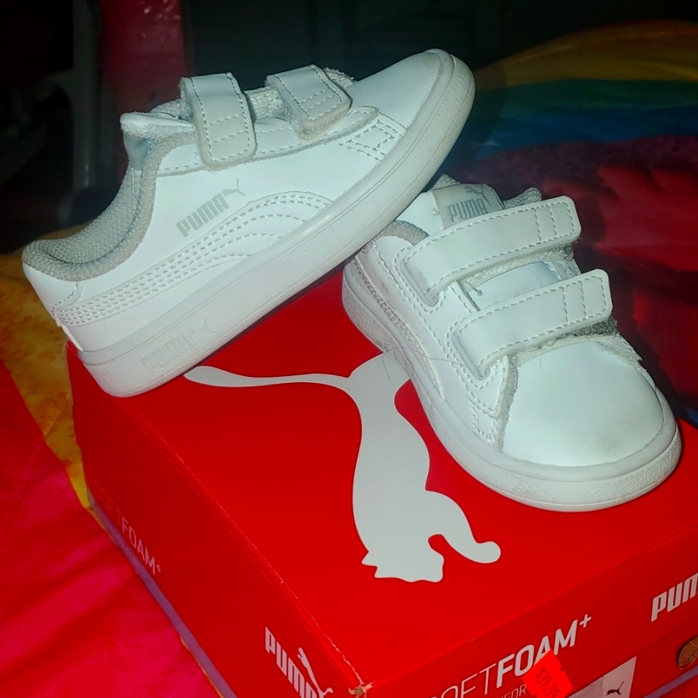 Puma white 7c